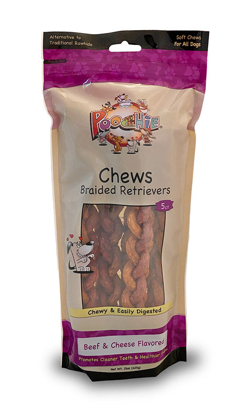 Poochie- Braided Sticks 5 CT