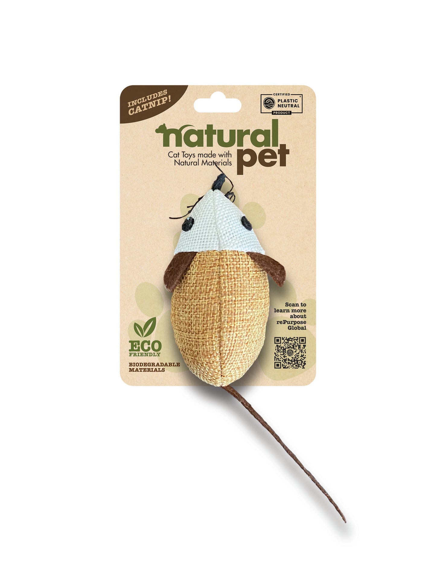 Natural Pet- Hemp Mouse