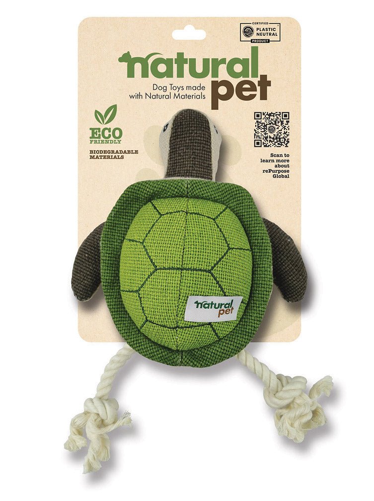 Natural Pet- Canvas Hemp Turtle