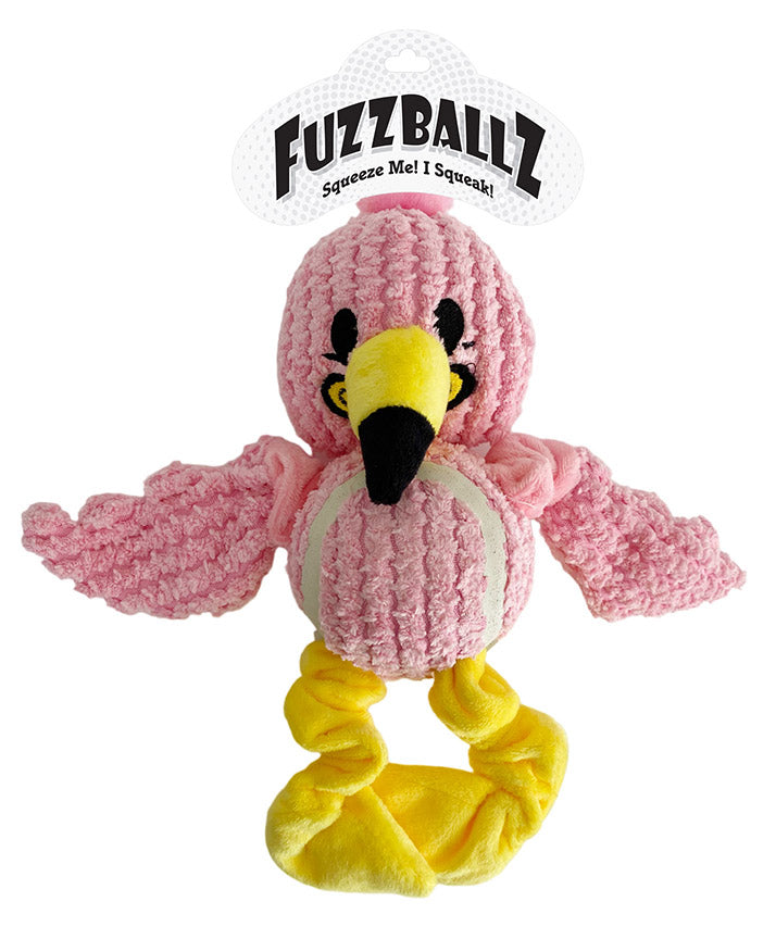 Fuzzballz- Bungee Ballz Flamingo