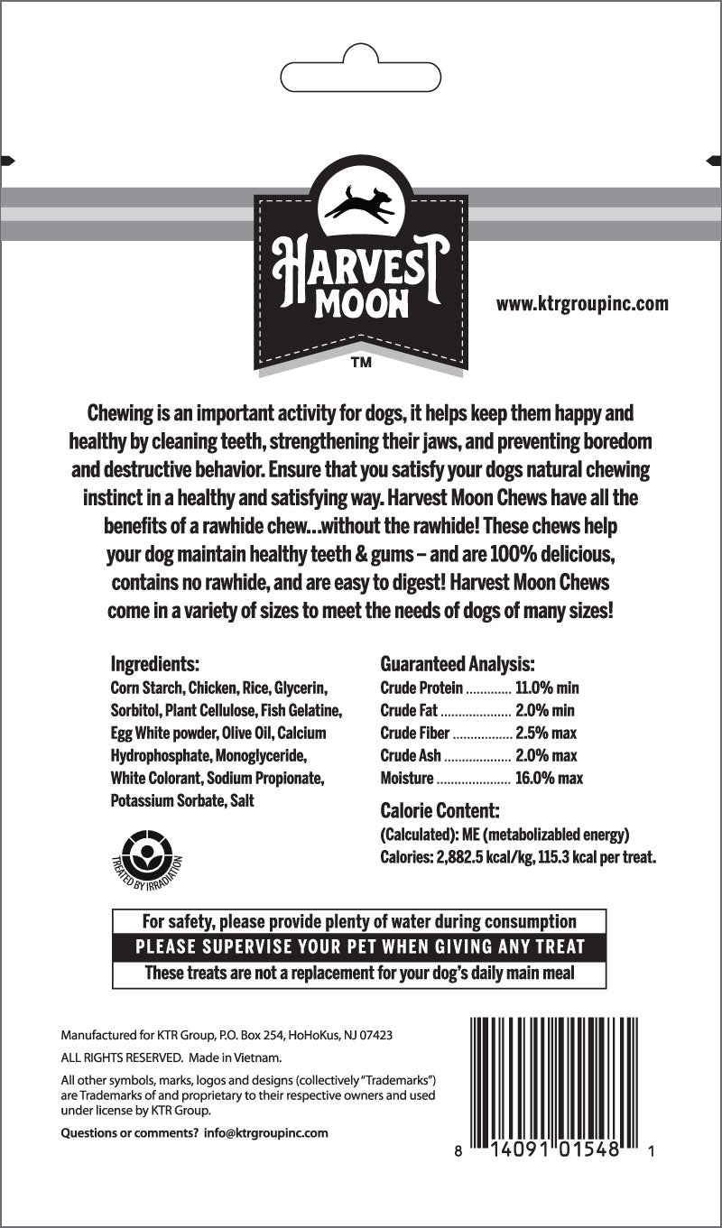 Harvest Moon-Chicken Twist Sticks- 4 CT