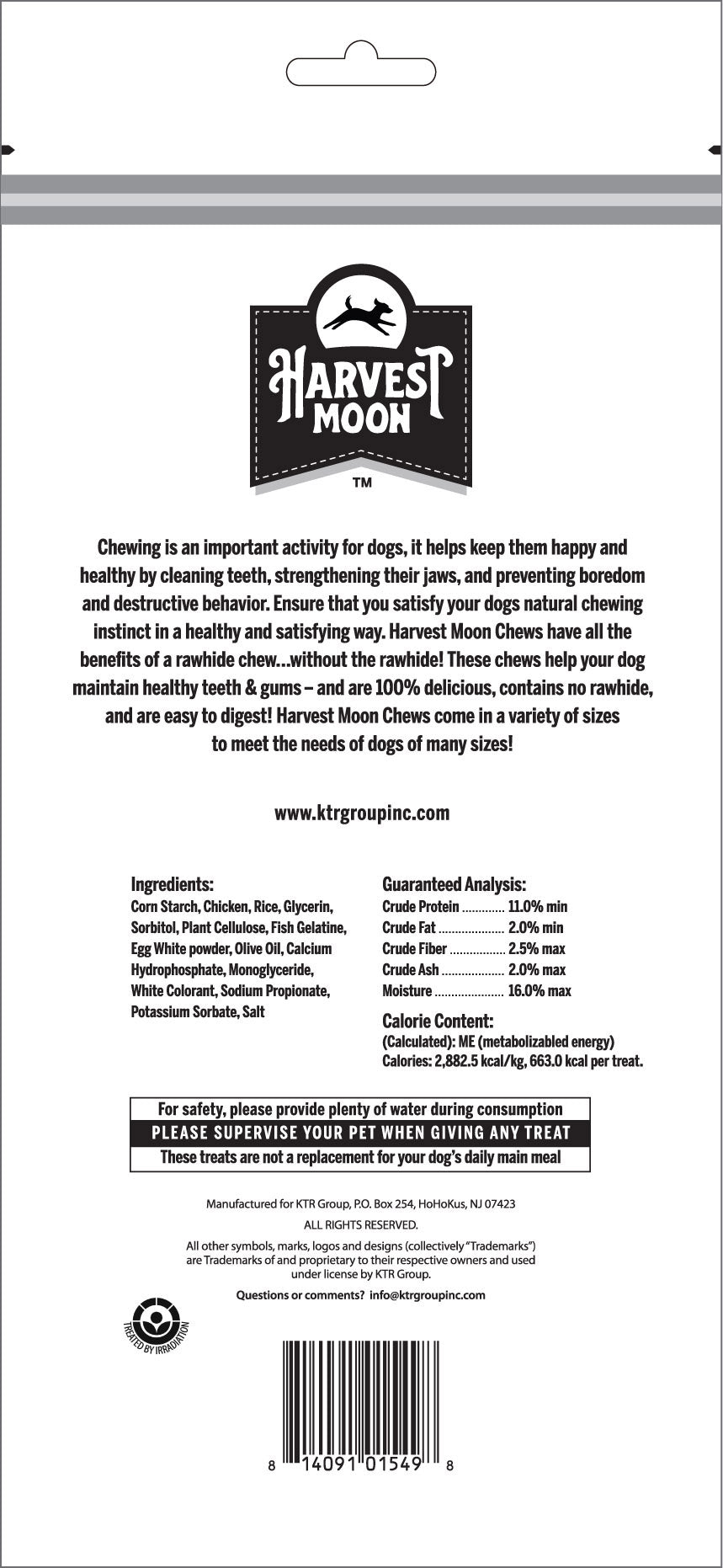 Harvest Moon- Chicken Hide Free Bone