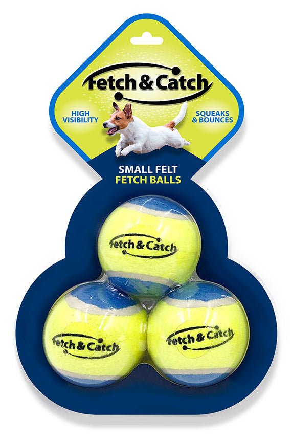 Fetch Catch Tennis Balls 3CT