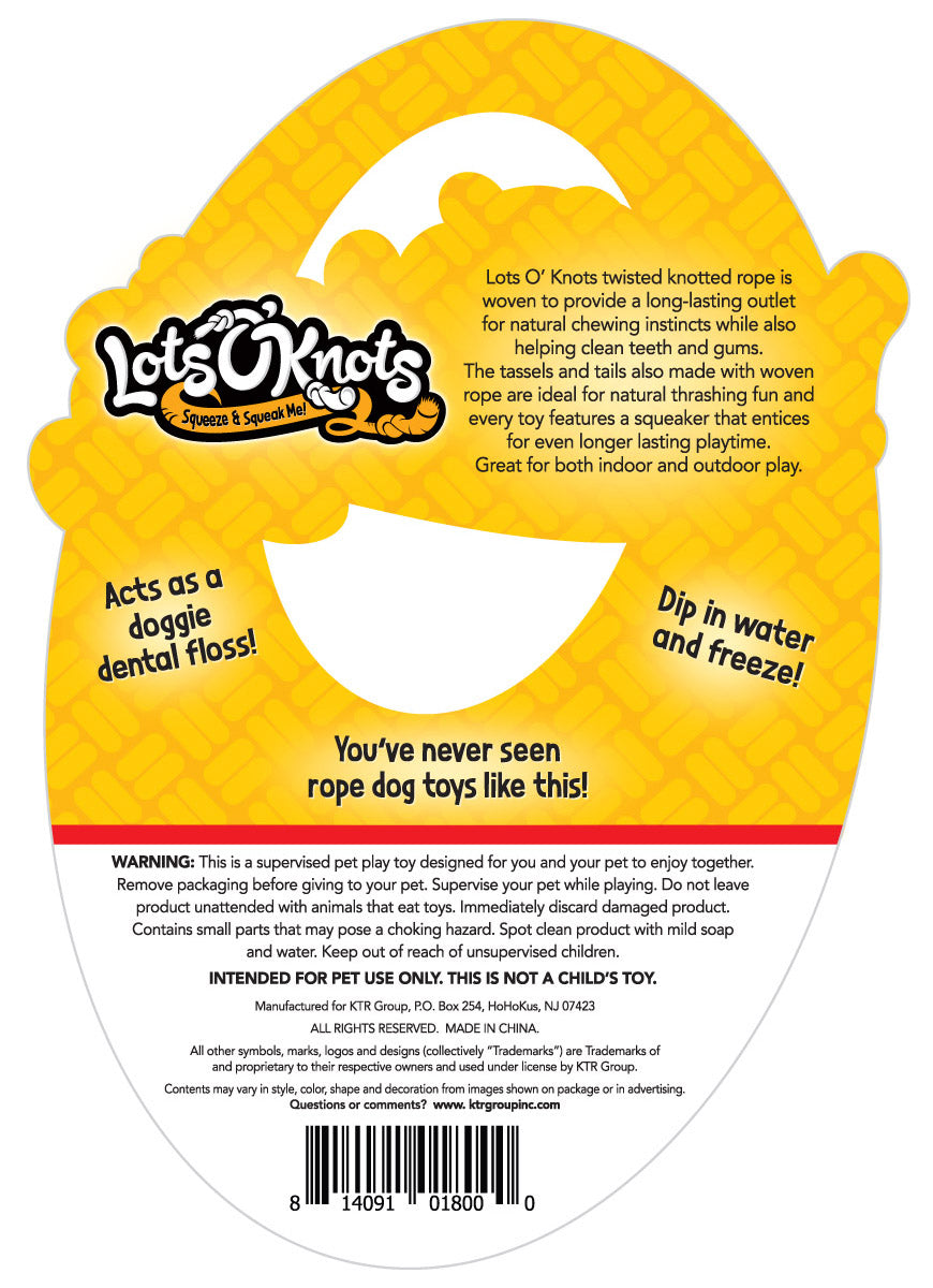 Lots O' Knots- Red Crab