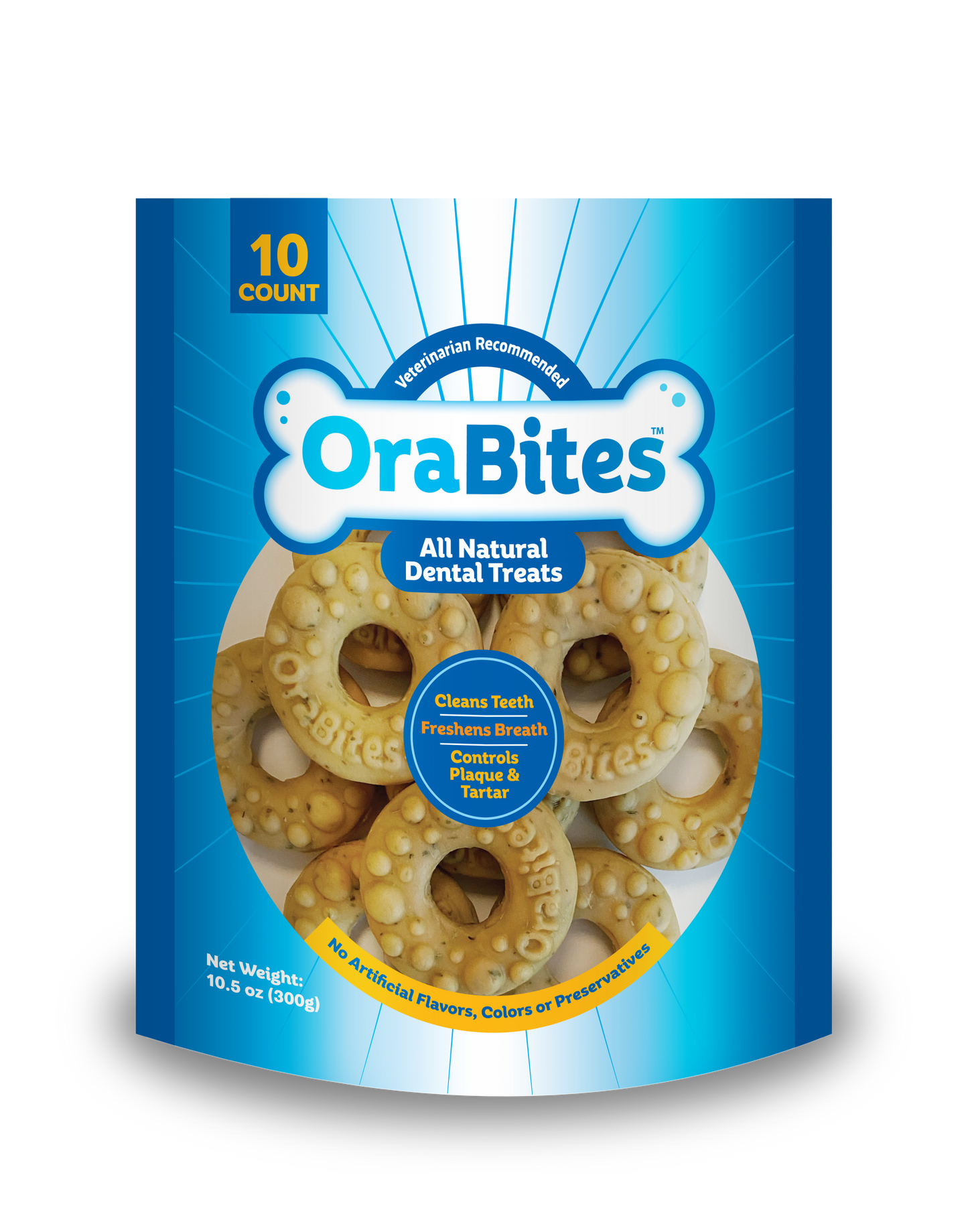 OraBites- Dental Dog Treat 10 CT