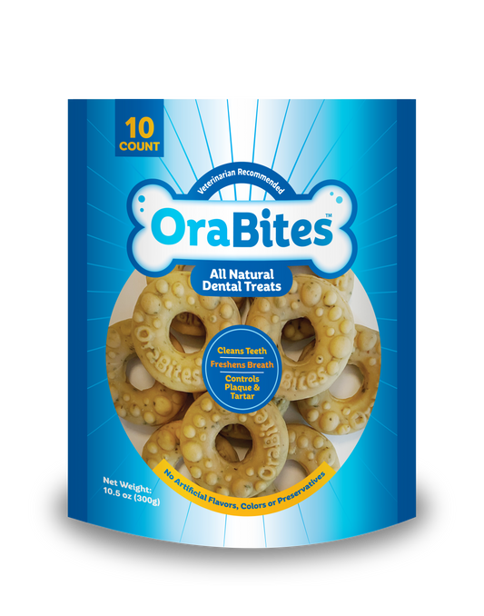 OraBites- Dental Dog Treat 10 CT
