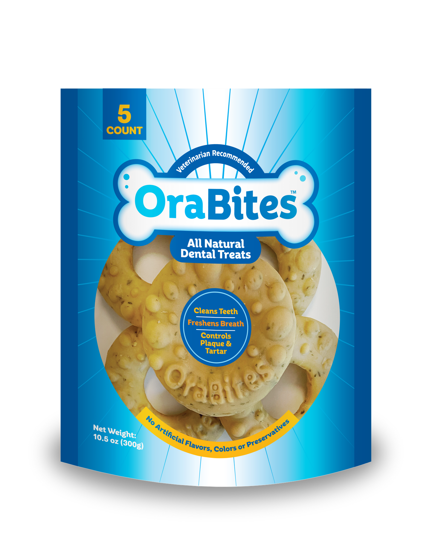 OraBites- Dental Dog Treat 5 CT