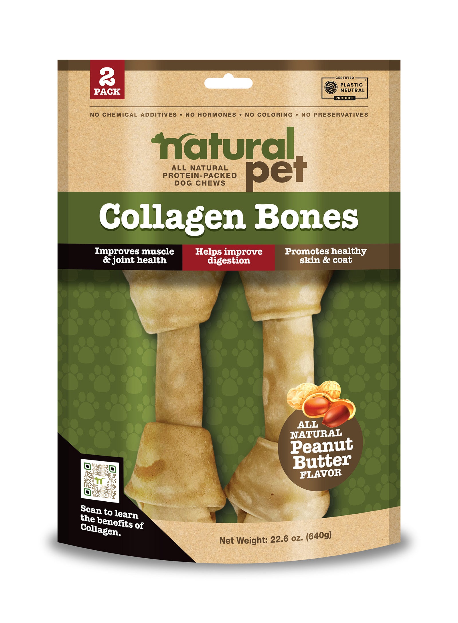 Natural Pet Collagen 6 7 Bones 2 CT Barkbuddiez