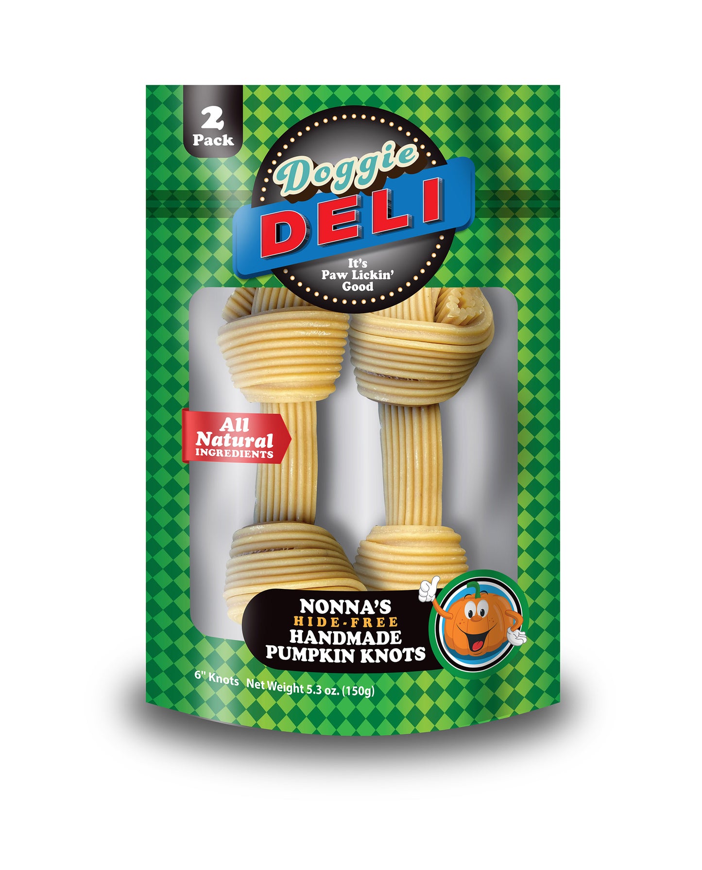 Doggie Deli- Hide Free Pumpkin Knots