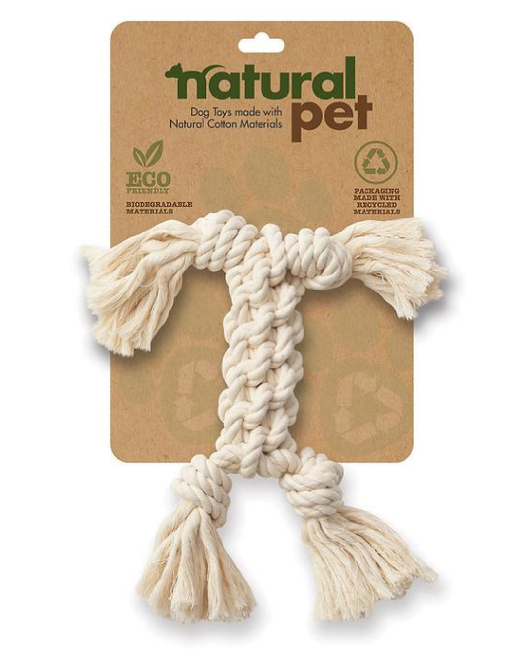 Natural Pet- Rope Bone