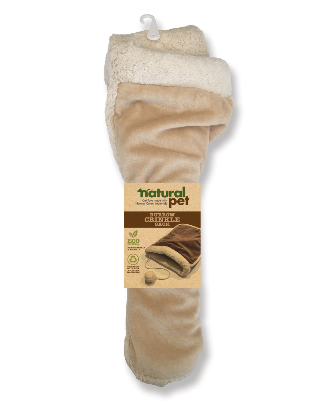 Natural Pet- Burrow & Crinkle Sack