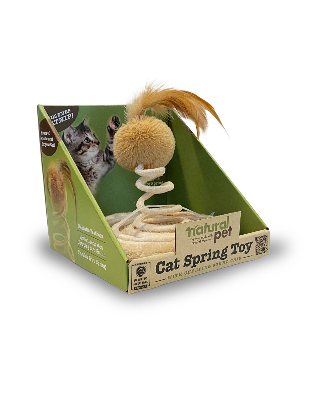 Natural Pet- Bird Spring Toy