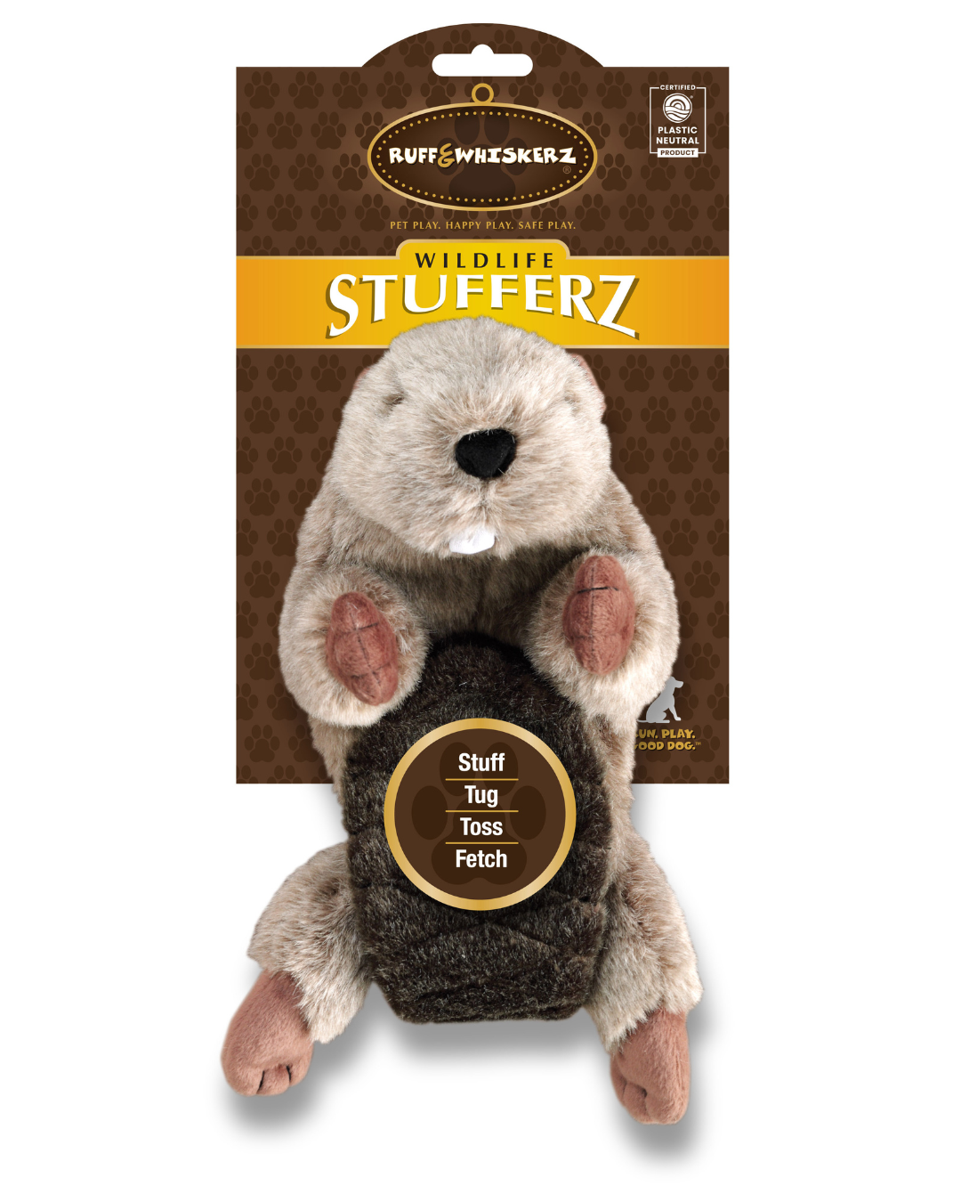 Ruff & Whiskerz Stufferz- Beaver
