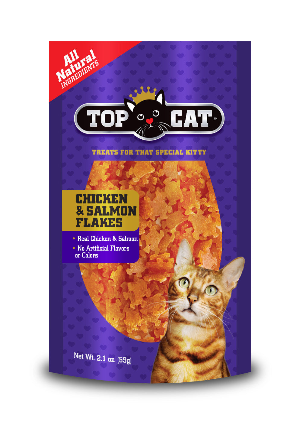 Top Cat- Chicken & Fish Flakes
