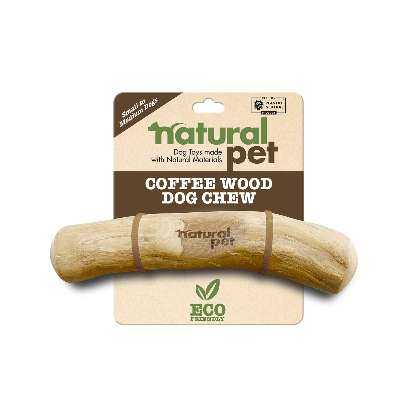 Natural Pet- Coffee Wood Small