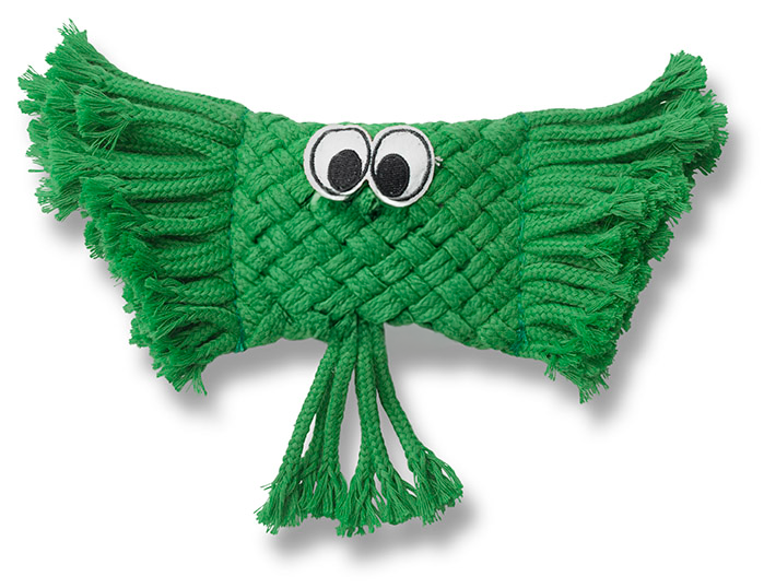 Lots O' Knots- Green Bird