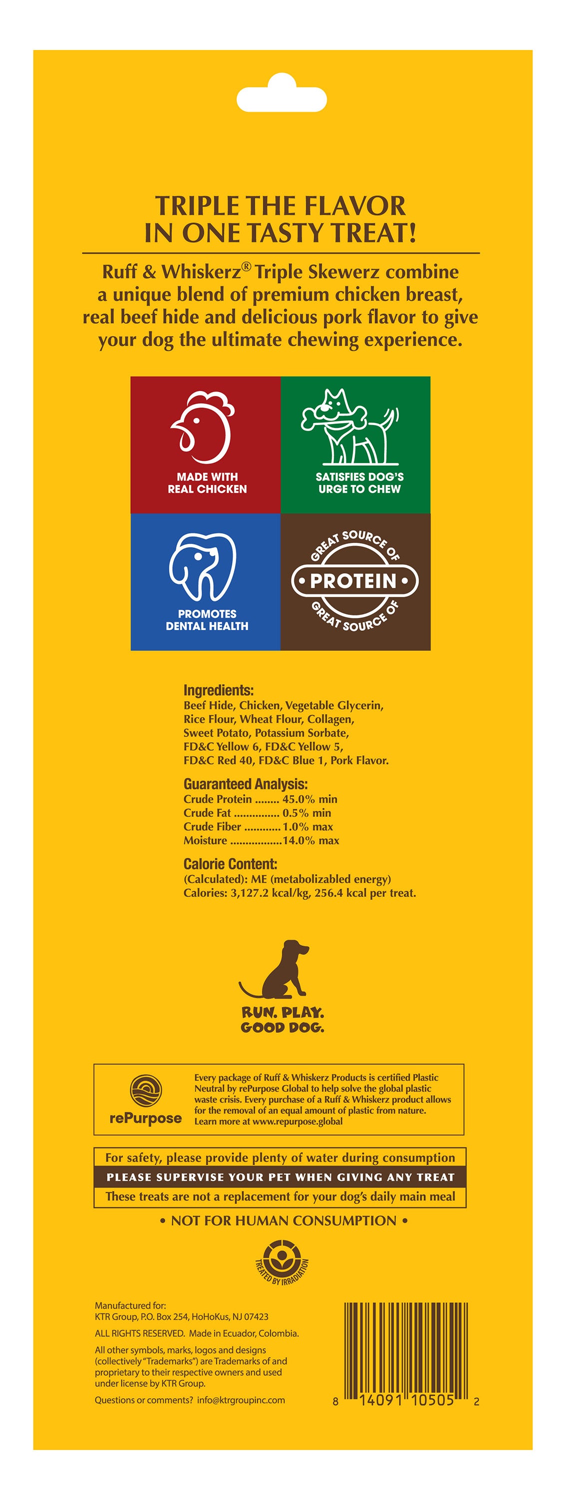 Ruff & Whiskerz Triple Kabobz- Jumbo 2 CT