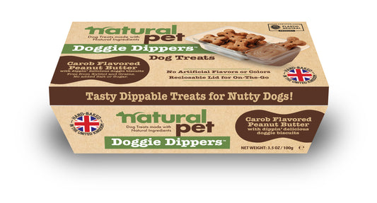 Natural Pet Doggie Dippers- Carob