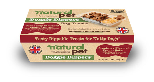 Natural Pet Doggie Dippers- Cranberry