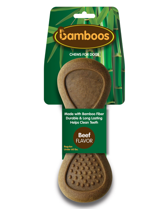 bamboos beef flavored chew