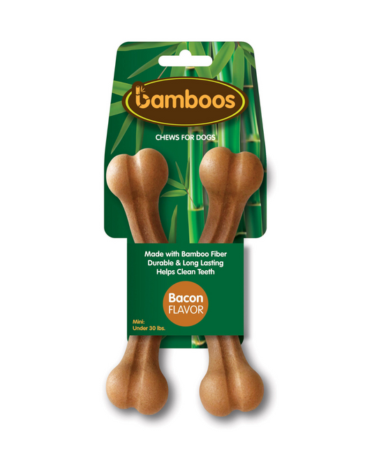 bamboos small bacon flavored chew